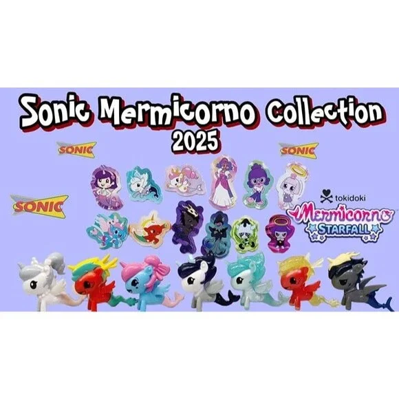 tokidoki Nautique from tokidoki x Sonic Mermicorno Starfall Magnet Pack Series - Picture 4 of 4